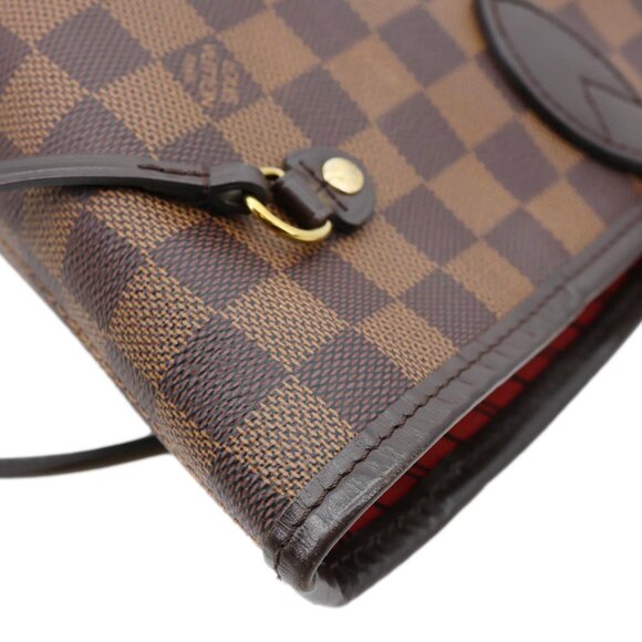 Louis Vuitton  Neverfull MM Damier Ebene Tote Bag Brown - Picture 8 of 16